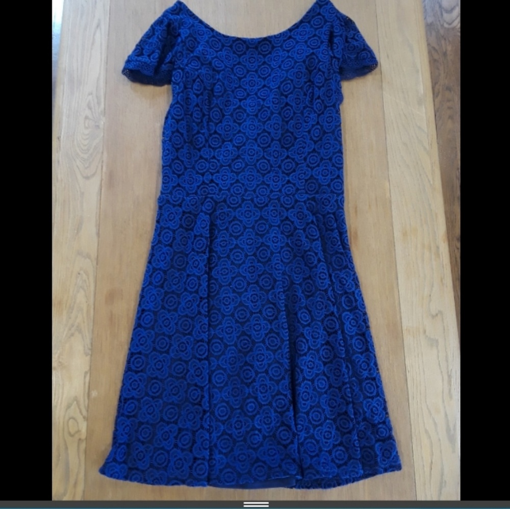 Blue Floral Dress
